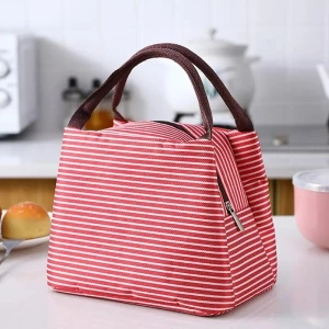 Waterproof Nylon Zipper Portable Handbag for Women