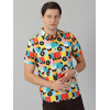 Men's The Rayon Printed Half Sleeves Regular Fit Casual shirt