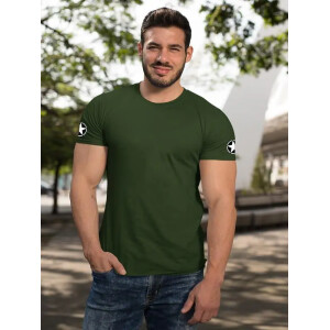 Men's Cotton Printed Half Sleeves Casual T-Shirt